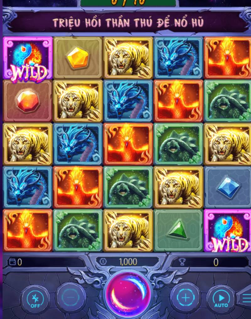 Luật Chơi Tứ Thần Thú - Game Slot Có Cơ Chế Jackpot Khủng 2 Cách vận hành cơ bản