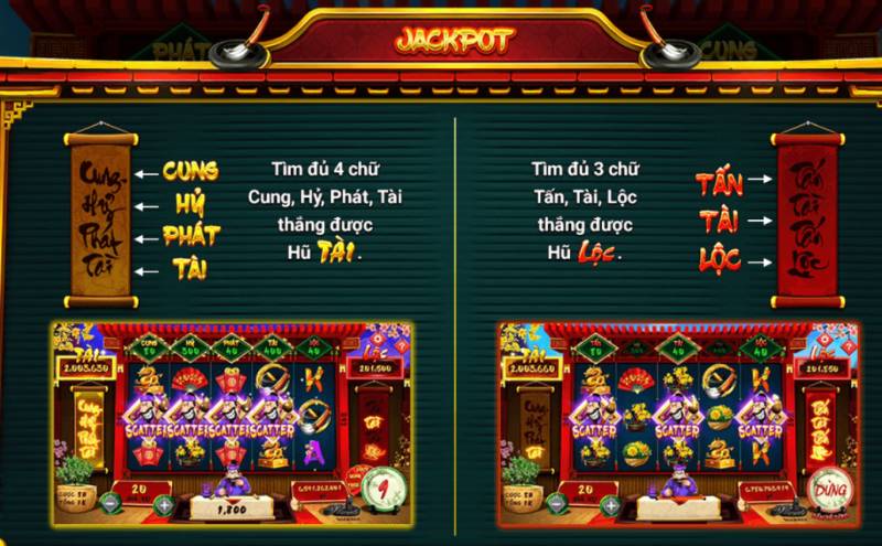 Cách Chơi Nổ Hũ Ông Đồ Dễ Ăn Tiền, Dễ Trúng Jackpot 4 Cơ chế nổ hũ và ghép chữ