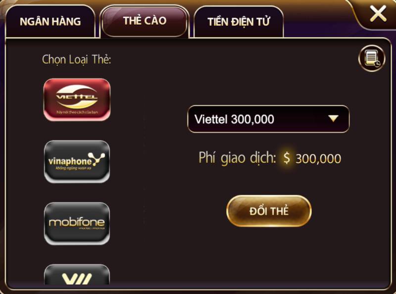 Hướng Dẫn Rút Tiền Clubv Chi Tiết, An Toàn Và Siêu Tốc 3 Rút tiền ClubV qua thẻ cào – linh hoạt cho mọi người chơi