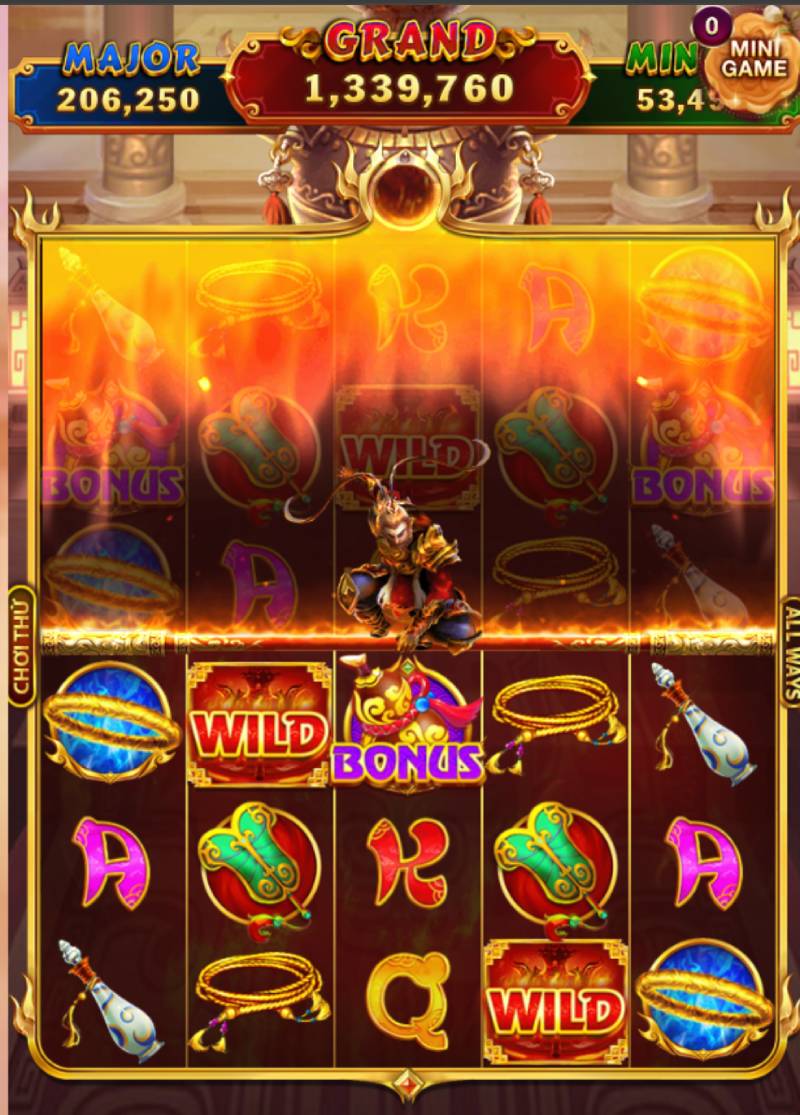 Mẹo Chơi Tây Du Thần Ký - Game Nổ Hũ Hot 2025 6 Tận dụng khung quay mở rộng